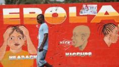 Ebola sign in Liberia