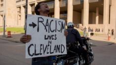 Protesters took the streets of Cleveland over the weekend after police officer was acquitted in a murder case
