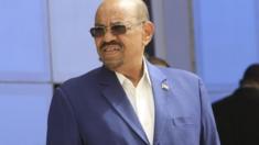 Sudan Omar al-Bashir pictured earlier this week