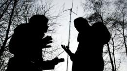 Antena móvil en Sussex., Reino Unido