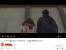 Comercial de 84 Lumber para el Super Bowl 2017
