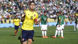 James Rodríguez celebra su gol