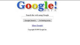 Google en 1999