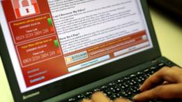 El ramsonware WannaCry en una computadora