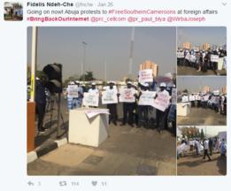 protestas en Camerún