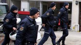 Policías turcos