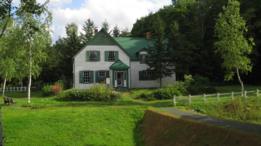 La casa de Green Gables en Hokkaido.