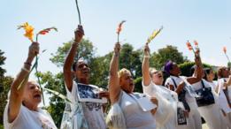 Protesta de Damas de Blanco en 2012