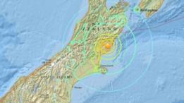 Infografía del terremoto proporcionada por el Servicio Geológico de Estados Unidos (USGS).