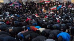 Unjuk rasa di Brooklyn