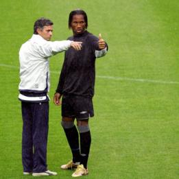 Mourinho y Drogba