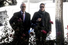 Marga Garau con su abogado, Alberto Martín.