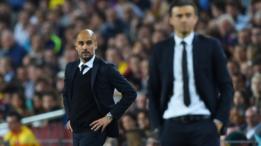 Guardiola y Luis Enrique