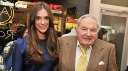 Arianna y David Rockefeller