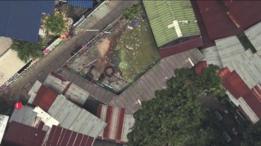 Espacio baldío antes de convertirse en cancha de fútbol