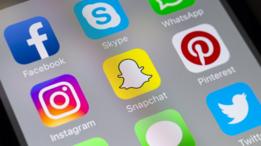 Logos de redes sociales.