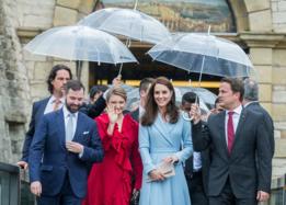 Catalina, la duquesa de Cambridge visitó Luxemburgo en su segundo viaje en solitario para marcar los 150 años del Tratado de Londres.