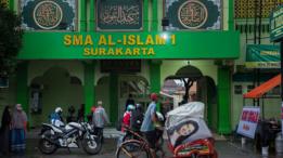 Escuela islámica en Solo.