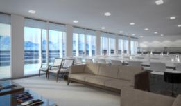 Una visión en el interior del base brasileña Comandate Ferraz.