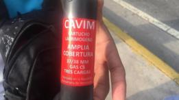 bomba lacrimógena