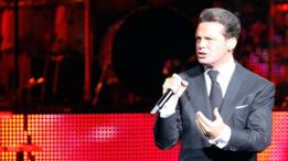 Luis Miguel en un concierto en Las Vegas, EE.UU., en 2009.
