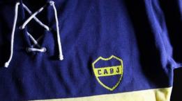 Camiseta retro de Boca.
