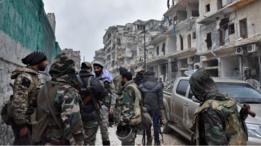 جنود موالون للأسد في حلب