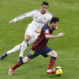 Ronaldo y Messi