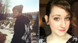 Gwen antes y después de la transición.