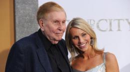 Sumner Redstone y Malia Andelin
