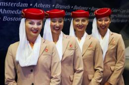 Azafatas de Emirates