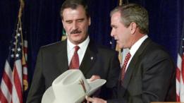 La empatía inicial entre Fox y George W. Bush terminó enfriándose por diferencias en torno a la guerra de Irak.