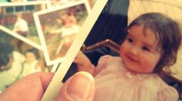 Foto de niña de unos dos años