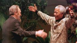 Fidel Castro y Nelson Mandela