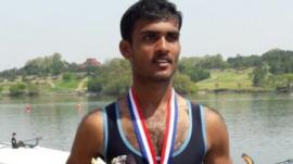 He won two gold medals at India's National Games in 2014