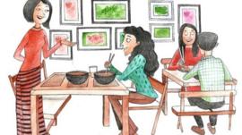 Solo dining in India