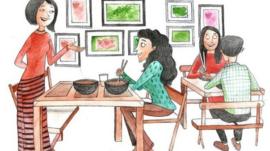 Solo dining in India