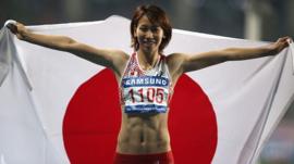 Japanese sprinter Chisato Fukushima