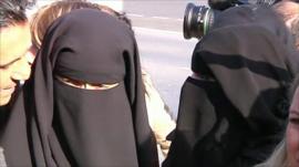 Women in Niqab