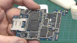 Stripped iPhone