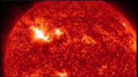 The sun
