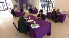 Political speed dating