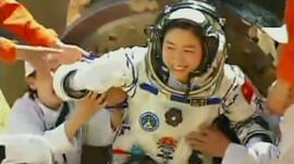 China's first woman in space