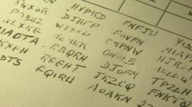 Coded message