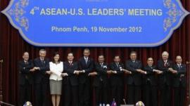 Asean meeting leaders group photograph