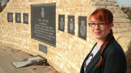 Falkland Islander Krysteen Ormond