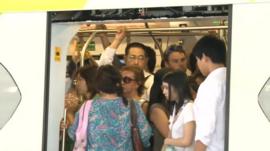 Train in Bangkok