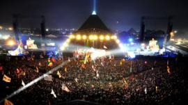 Glastonbury's Pyramid Stage