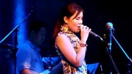 Chinese 'The Voice' contestant Jiang Chung