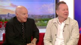 Midge Ure and Jim Kerr
